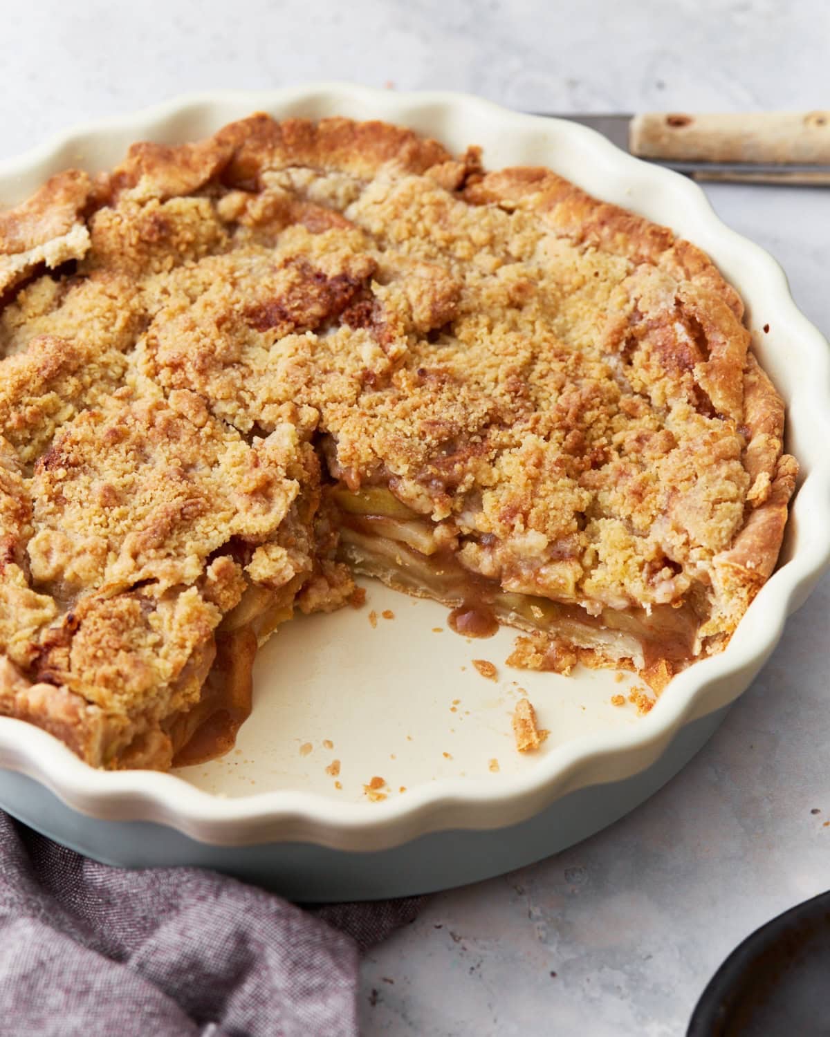 Gluten Free Heirloom Dutch Apple Pie (Thanksgiving)