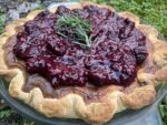 Pie of the Month- January Queen (Blackberry Cinnamon Brie Cheesecake Pie ) Weekly Bake Sale